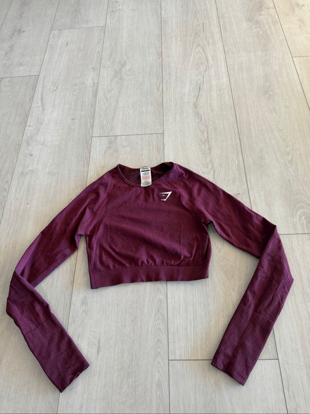 Gymshark women’s long crop top size s - Picture 1 of 6
